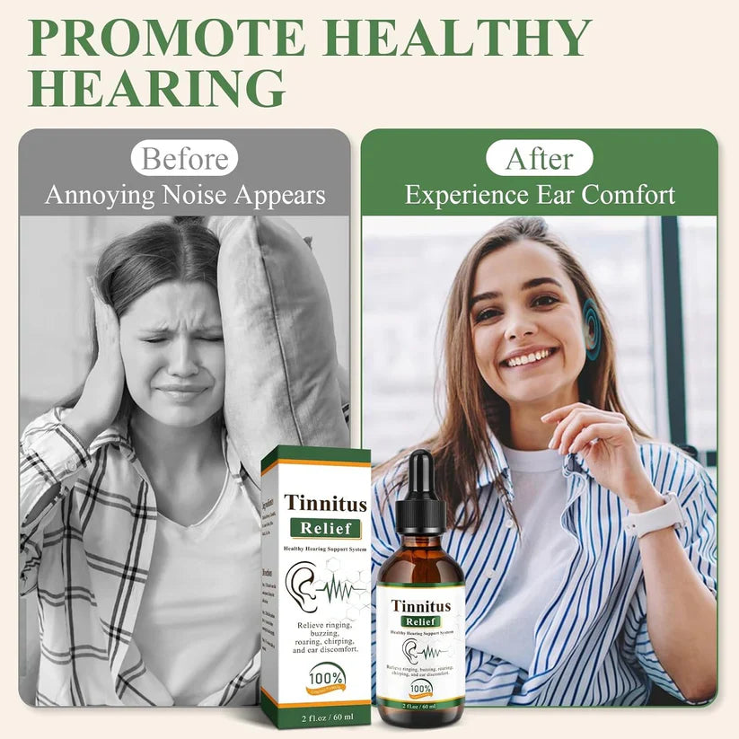 PREMIUM QUALITY TINNITUS RELIEF EAR DROPS